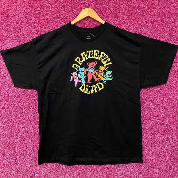 Grateful Dead Dancing Bears Rock Band T-Shirt 2XL - Picture 3 of 4